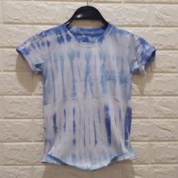 BR19186 - KAOS ANAK TIE DYE BIRU - size L