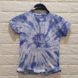 BR19188 - KAOS ANAK TIE DYE BIRU - size L