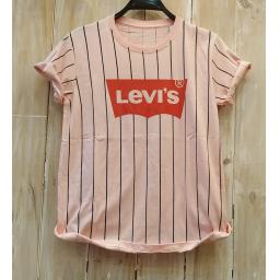 BR19209 - LEVIS SALUR PINK TSHIRT TUMBLR TEE