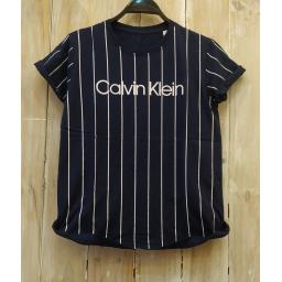 BR19210 - CALVIN KLEIN SALUR NAVY TSHIRT TUMBLR TEE