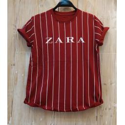BR19262 - ZARA SALUR MAROON TSHIRT TUMBLR TEE