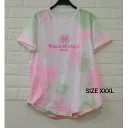 BR19338 - KAOS TIE DYE BALENCIAGA SIZE JUMBO