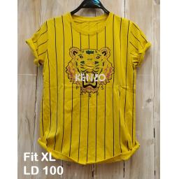 BR19405 - KENZO KUNING TSHIRT TUMBLR TEE SIZE XL