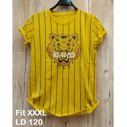 BR19407 - KENZO SALUR KUNING TSHIRT TUMBLR TEE SIZE JUMBO