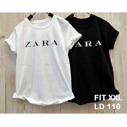 BR19457 - ZARA TSHIRT TUMBLR TEE SIZE 2XL - putih