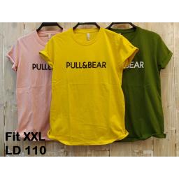 BR19466-1 - PULL & BEAR TSHIRT TUMBLR TEE SIZE 2XL - dusty