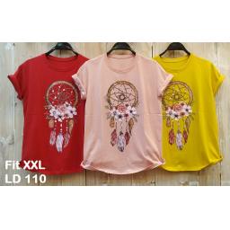 BR19479 - SAYAP TSHIRT TUMBLR TEE SIZE 2XL - merah