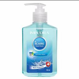 BR19520 - IMPLORA ICARE HAND WASH NATURAL FRESH 250ml