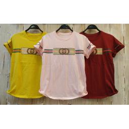 BR19539 - GUCCI TSHIRT TUMBLR TEE - kuning