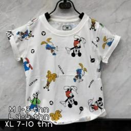 BR19571-3 - MICKEY MOUSE KAOS ANAK TSHIRT TUMBLR TEE - size XL