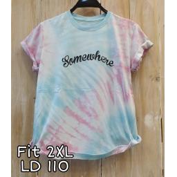 BR19705 - KAOS TIE DYE SOMEWHERE  SIZE 2XL