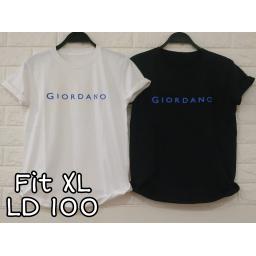 BR19720 - GIORDANO TSHIRT TUMBLR TEE SIZE XL - putih