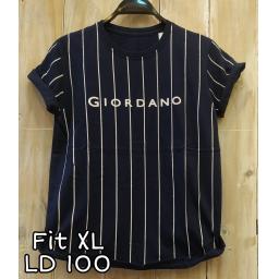 BR19721 - GIORDANO SALUR NAVY TSHIRT TUMBLR TEE SIZE XL