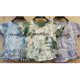 BR19753-7 - KAOS ANAK TIE DYE MANGO - size XL biru
