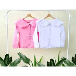 BR19857-2 - BLOUSE LAURA - putih