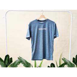 BR19878-1 - 3SECOND HIJAU DENIM KAOS PRIA TSHIRT TUMBLR TEE - size L