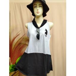 BR19883 - TANKTOP HODDY POLO PUTIH