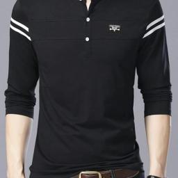 BR19902 - ATASAN PEGASUS HITAM LENGAN PANJANG