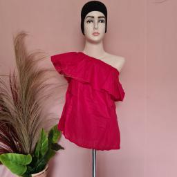 BR19911 - ATASAN SABRINA MERAH