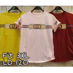 BR19954-3 - GUCCI TSHIRT TUMBLR TEE SIZE 3XL - maroon