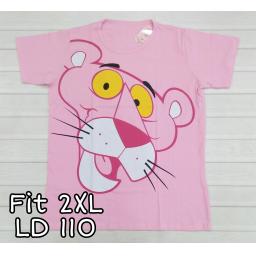 BR19973 - PANTHER PINK TSHIRT TUMBLR TEE SIZE 2XL