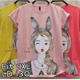 BR20012 - GIRL TSHIRT TUMBLR TEE SIZE 4XL - kuning
