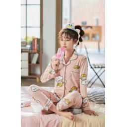 BR20023 - PIYAMA IMPORT HAPPY GIRL LENGAN PANJANG - size 2XL