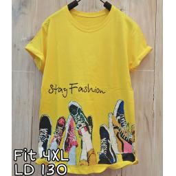 BR20165 - FASHION KUNING TSHIRT TUMBLR TEE SIZE 4XL