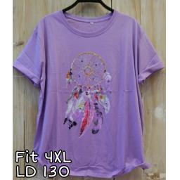 BR20212 - SAYAP LILAC TSHIRT TUMBLR TEE SIZE 4XL
