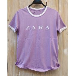 BR20338 - ZARA LILAC TSHIRT TUMBLR TEE