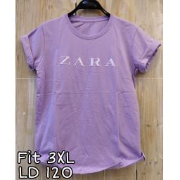 BR20345 - ZARA LILAC TSHIRT TUMBLR TEE SIZE 3XL