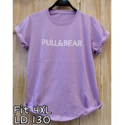 BR20347 - PULL & BEAR LILAC TSHIRT TUMBLR TEE SIZE 4XL