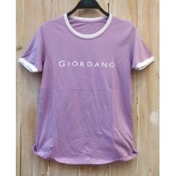 BR20351 - GIORDANO LILAC TSHIRT TUMBLR TEE
