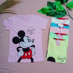 BR20375-3 - MICKEY MOUSE TSHIRT TUMBLR TEE - biru