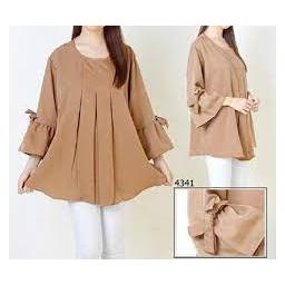 BR20387 - BLOUSE SALWA BROWN