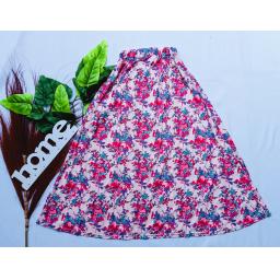 BR20406 - ROK WANITA FLOWER