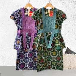 BR20413-2 - DRESS BATIK - tosca