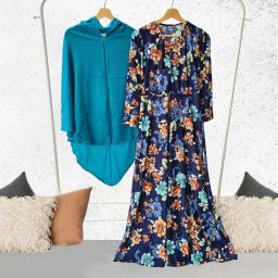 BR20505 - MAXI FLOWER NAVY