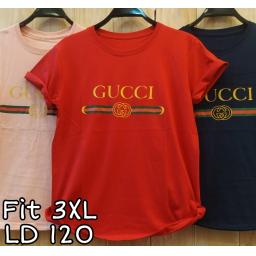 BR20513-2 - GUCCI TSHIRT TUMBLR TEE SIZE 3XL - merah