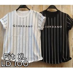 BR20520 - GIORDANO SALUR TSHIRT TUMBLR TEE SIZE XL - putih