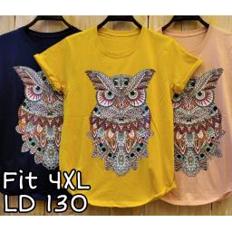 BR20538-1 - OWL TSHIRT TUMBLR TEE SIZE 4XL - navy