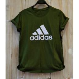 BR20563 - ADIDAS HIJAU TSHIRT TUMBLR TEE