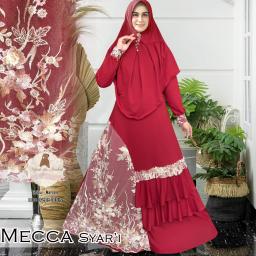 BR20667 - MECCA SYARI  MAROON (EP)