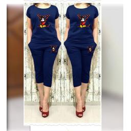 BR20829 - SETELAN MINNIE MOUSE NAVY