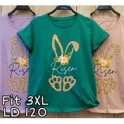 BR20920-2 - RISEN TSHIRT TUMBLR TEE SIZE 3XL - hijau