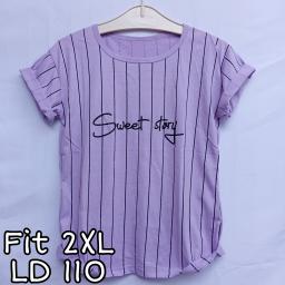 BR20949 - SWEET STORY SALUR LILAC TSHIRT TUMBLR TEE SIZE 2XL