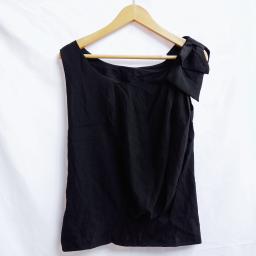 BR21029 - ATASAN WANITA PITA HITAM