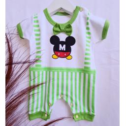 BR21040 - JUMPER BAYI COWOK MICKEY MOUSE HIJAU