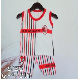 BR21162 - SETELAN ANAK AC MILAN MERAH