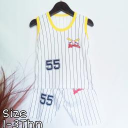 BR21164 - SETELAN ANAK BASEBALL KUNING
